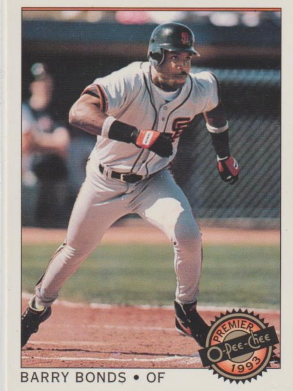 Barry Bonds 1993 O-Pee-Chee Premier S. F. Giants #1
